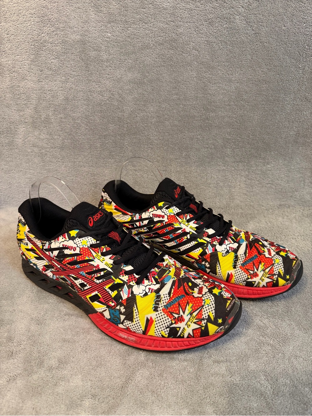 ASICS Fuzex "Comic Book" Pop Art Edition Men's Running Shoes Size 15 T6K3N